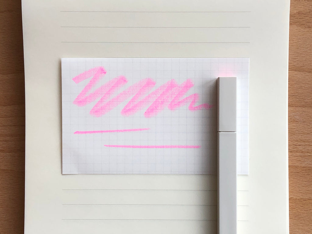 Kokuyo PASTA Soft Marker - Fluorescent Pink – Yoseka Stationery